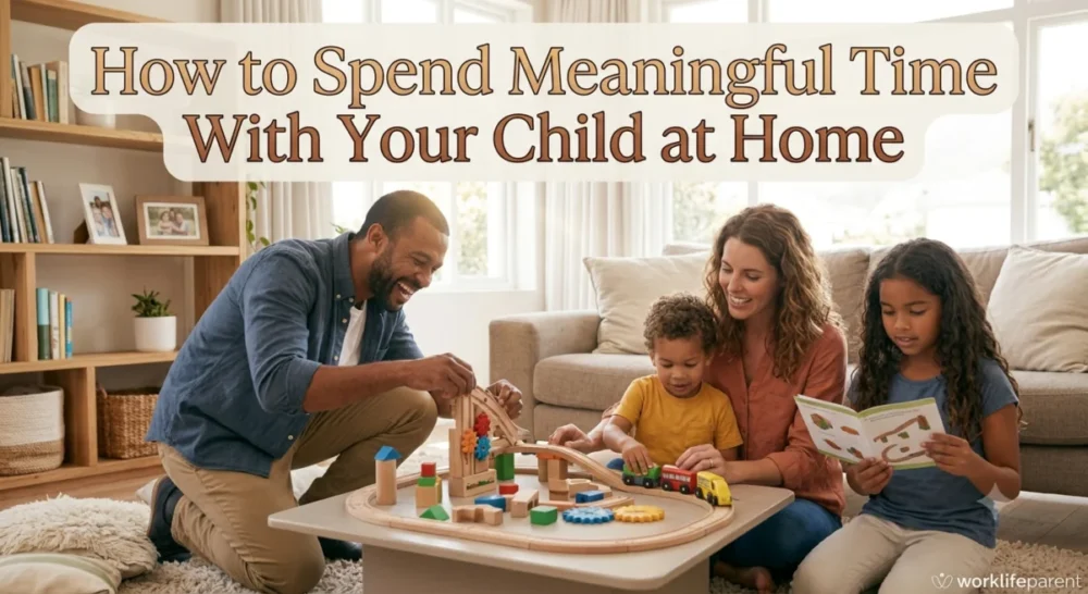 How to Spend Meaningful Time With Your Child at Home