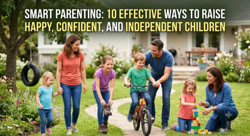 Smart Parenting: 10 Effective Ways to Raise Happy, Confident, and Independent Children